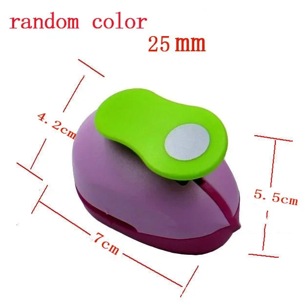 Circle Hole Puncher 9/16/25mm Diy Paper Cut Scrapbooking Labor Saving for Kid Hole Punch DIY Handmade Punches Maker