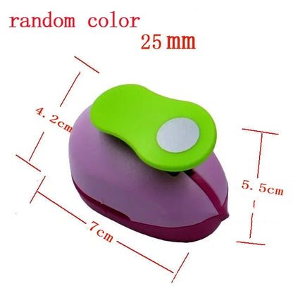 Circle Hole Puncher 9/16/25mm Diy Paper Cut Scrapbooking Labor Saving for Kid Hole Punch DIY Handmade Punches Maker