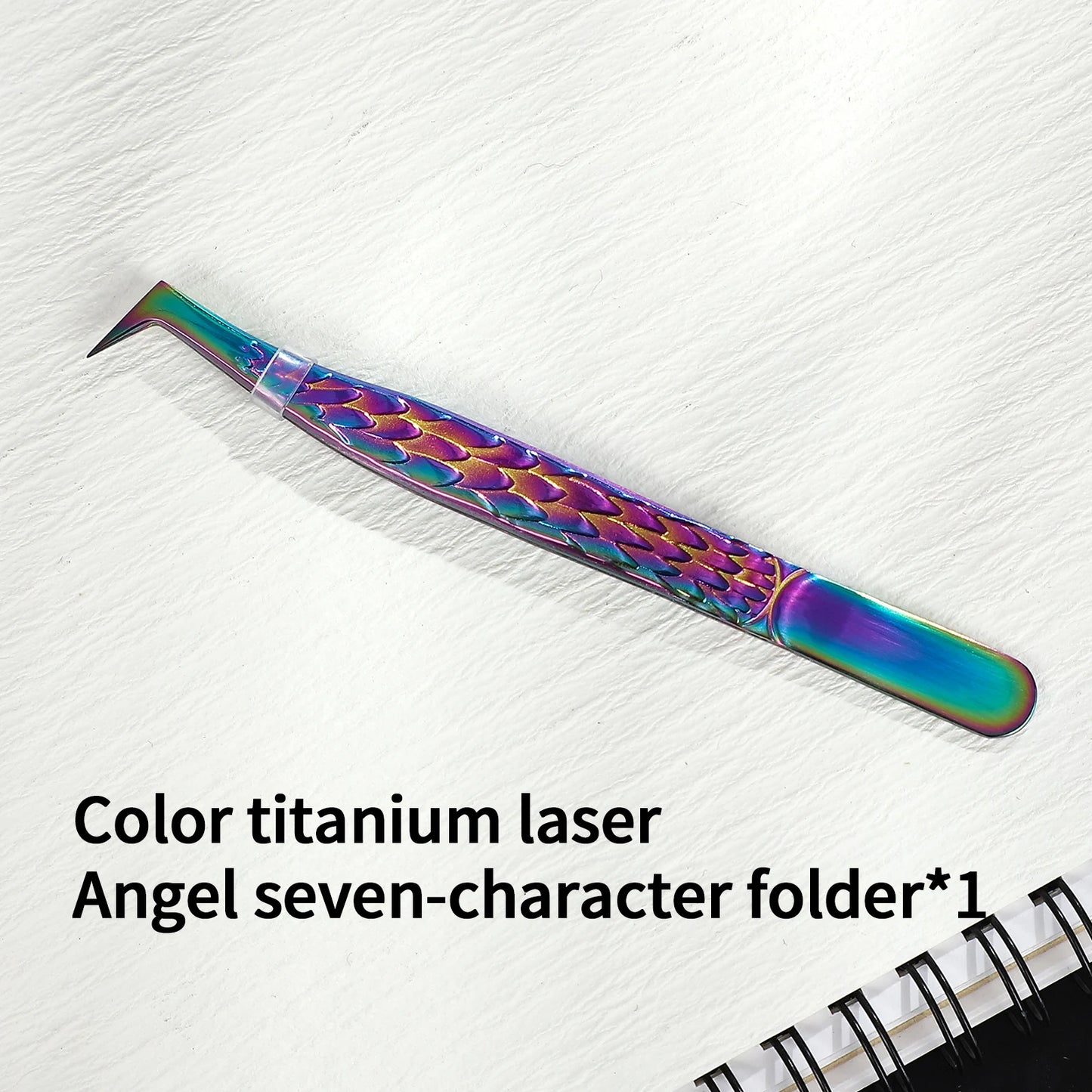 JIANWU Stainless Steel High Density Grafting Tweezers Journal Collage Tool Creative DIY Student Supplies Stationery