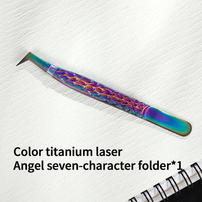 JIANWU Stainless Steel High Density Grafting Tweezers Journal Collage Tool Creative DIY Student Supplies Stationery