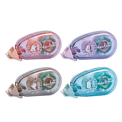 School Supplies Diary Journal Photo Album DIY Stationery Double Sided Adhesive Tape DIY Craft Supplies Dot Glue Roller Tapes