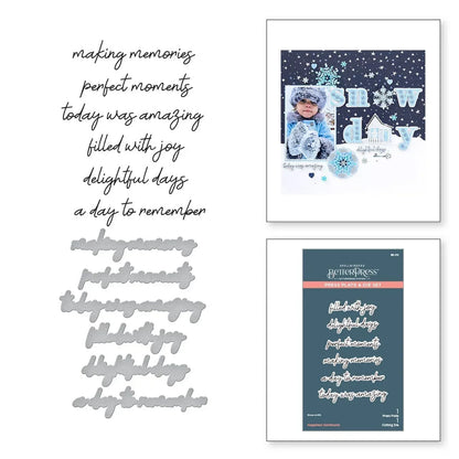 Goodly Letter Series 2025 NEW Cutting Dies Scrapbook Diary Decoration Stencil Embossing Template DIY Greeting Card Handmade