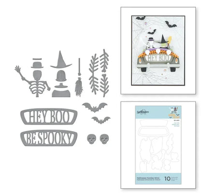 Halloween 2025 NEW Cutting Dies Scrapbook Diary Decoration Stencil Embossing Template DIY Greeting Card Handmade