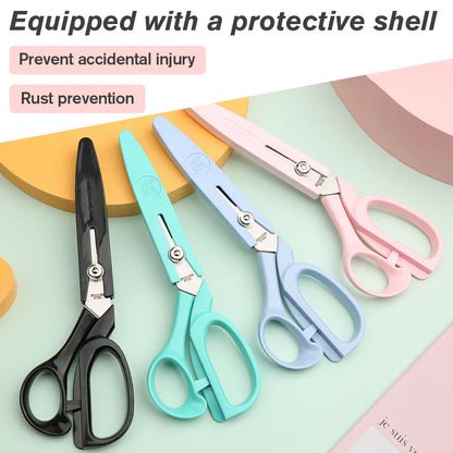 1Pcs Sewing Scissors Tailor Scissors Multi-Purpose Sharp Stainless Steel Scissors Needlework Embroidery Knitting Sewing Tool