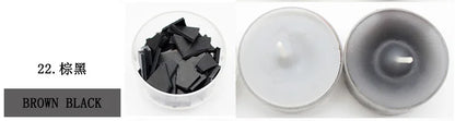 34-color candle dye diy scented candle making pigment flake soy wax pigment color block soy candle making kit diy supplies