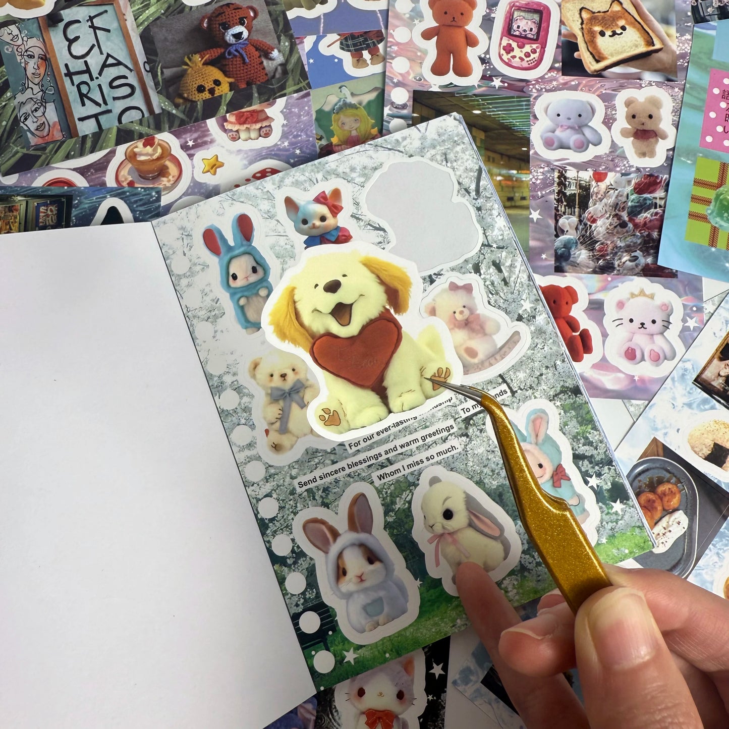 20 sheets Kawaii Japanese Showa style die-cutting sticker book Diary Planner Junk Journal Decor Scrapbooking DIY Craft Sticker