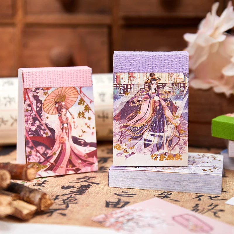 JIANQI 50 pcs Stickers Stickers book Cartoon animation Decorative Scrapbooking material Adhesive Diy Sticker for Diary Album