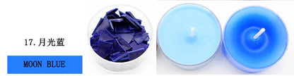 34-color candle dye diy scented candle making pigment flake soy wax pigment color block soy candle making kit diy supplies
