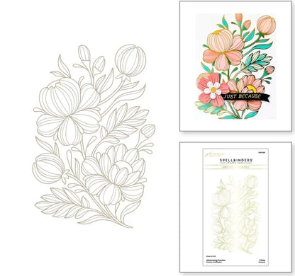Birds And Flowers 2025 New Hot Foil For Diy Scrapbooking Crafts Maker Photo Album Template Handmade Decoration