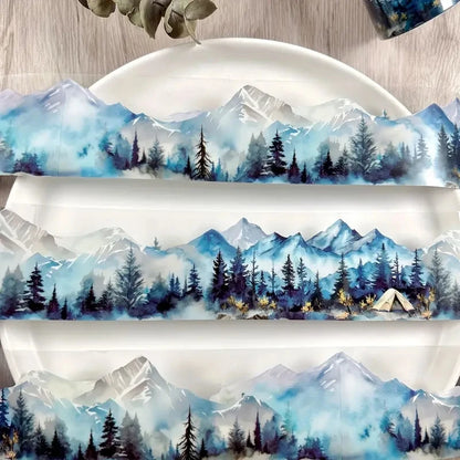 JIANQI 45mm*2m 1pcs/lot Decorative Adhesive tapes trail Scrapbooking DIY Scrapbooking Stickers