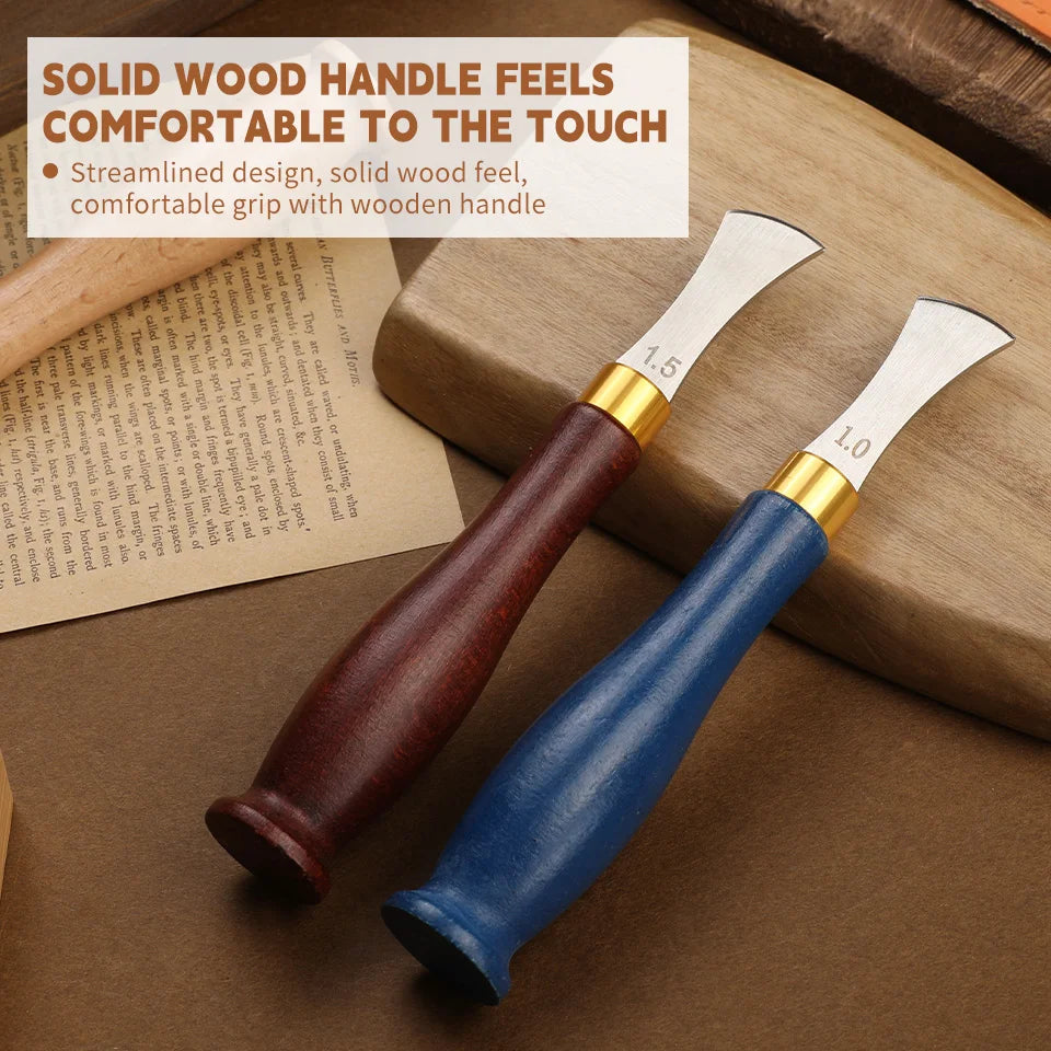 Zxiixz 1Pcs Leather Edge Crimper Shallow Slot Edge Linear Edge Device Edge Creaser Stainless Steel Leather Crimoping Tool