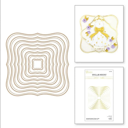 Circle Square 2025 New Metal Cutting Dies For Diy Scrapbooking Crafts Maker Photo Album Template Handmade Decoration