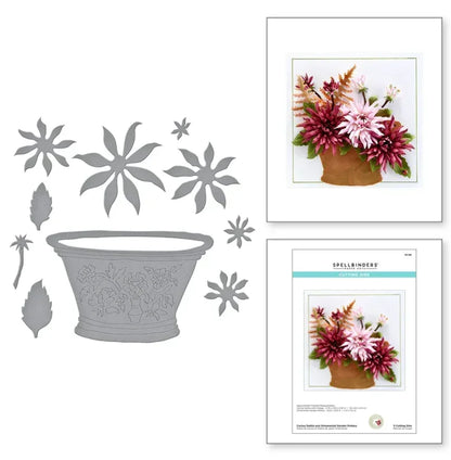 Potting Frame Tree Leaf 2025 NEW Cutting Dies Scrapbook Diary Decoration Stencil Embossing Template DIY Greeting Card Handmade