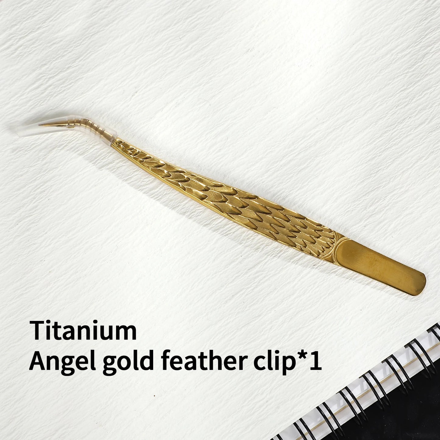 JIANWU Stainless Steel High Density Grafting Tweezers Journal Collage Tool Creative DIY Student Supplies Stationery