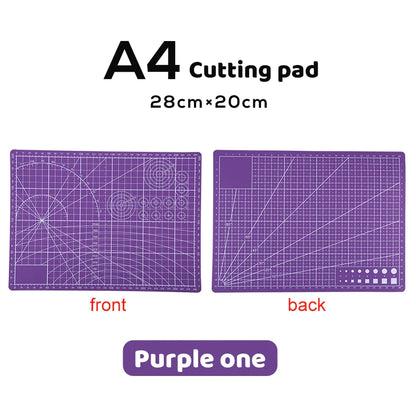 A4 Multifunctional Handicraft Art Engraving Board Cutting Mat DIY Paper Carving Pad High Elasticity Toughness Durable