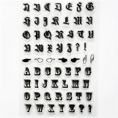 JIANWU 1 Pcs Transparent Silicone Seal Retro Stamp Aircraft Tower Building Clear Stamps Office Supplies Stamps DIY Stationery