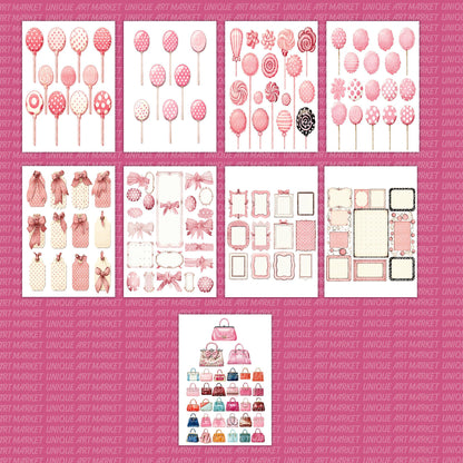 Vintage Barbie Mega bundle, junk journaling and Crafts ,  Barbie collage fussy cuts , printable barbie doll , vintage ephemera scrapbooking