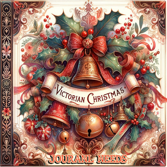Victorian Yuletide Elegance: A Grand Collection of Over 50 sheet - 200 Vintage Christmas Images - christmas journal kit printable fussy cuts