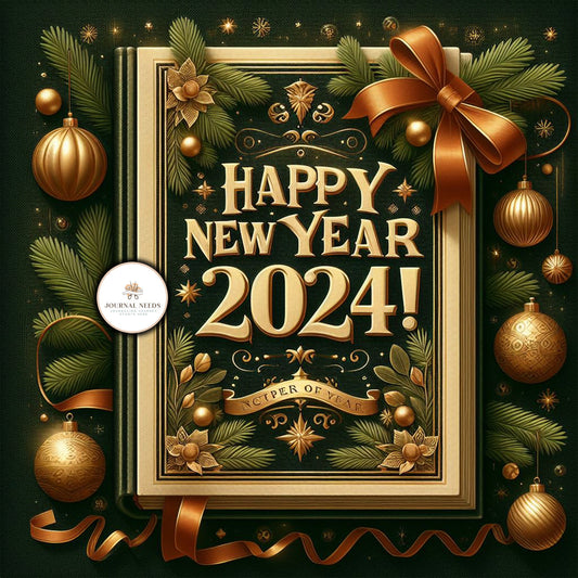 Vintage New Year: 46 pages of nostalgic backgrounds for junk journaling and scrapbooking. PDF and JPG formats. Capture timeless moments.